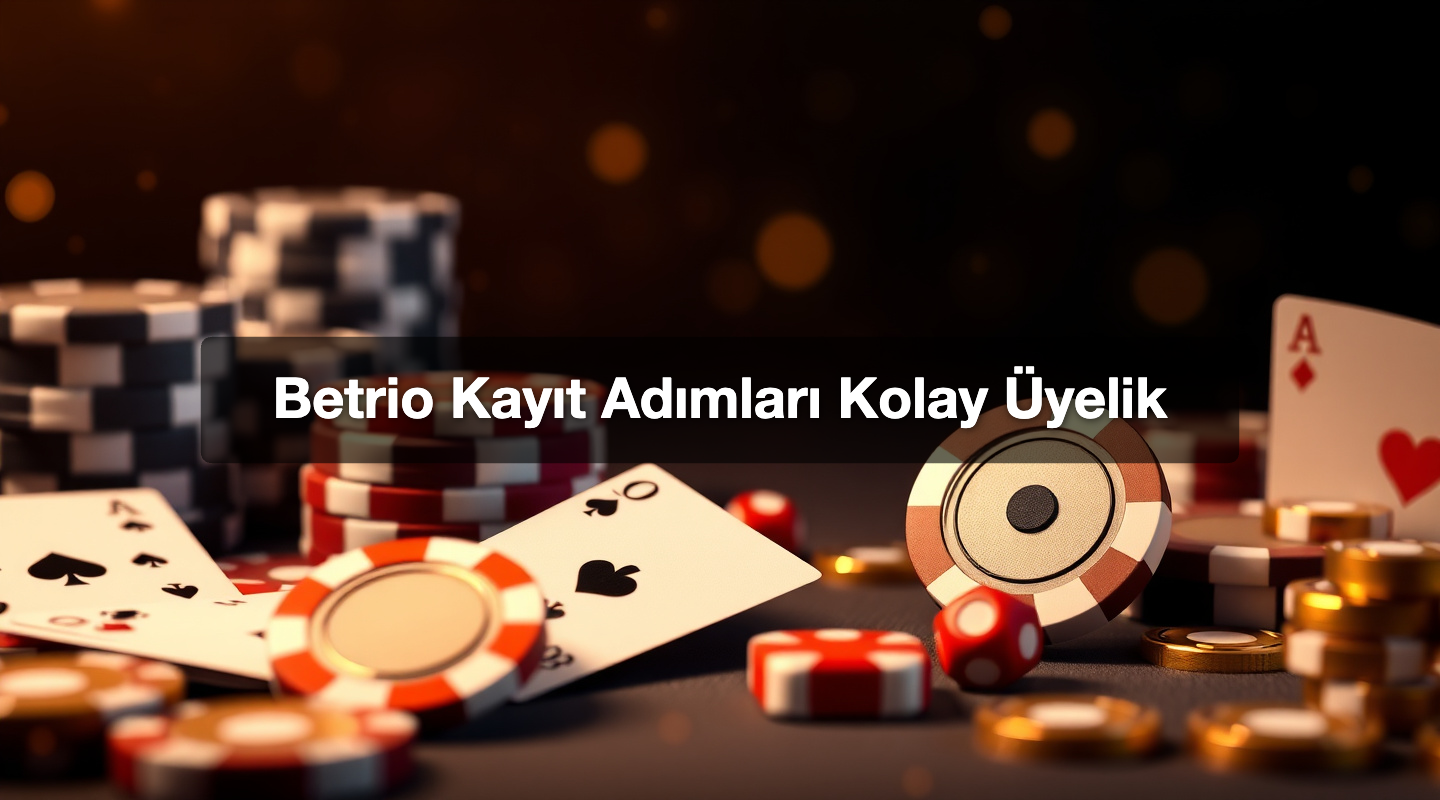 Betrio Kayıt Adımları Kolay Üyelik